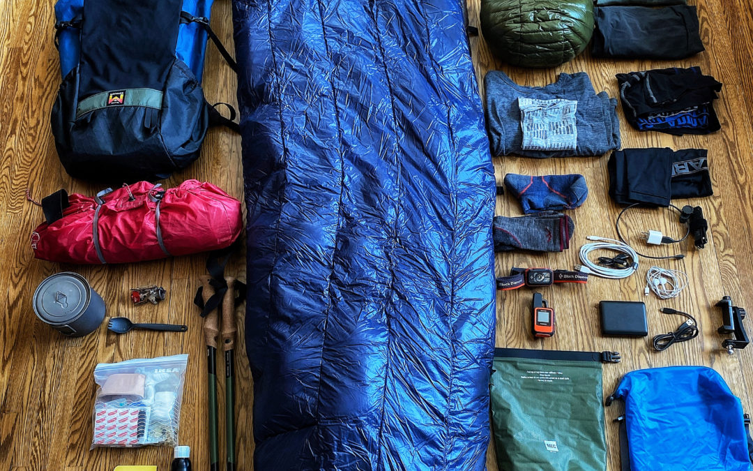 Pacific Crest Trail Gear List